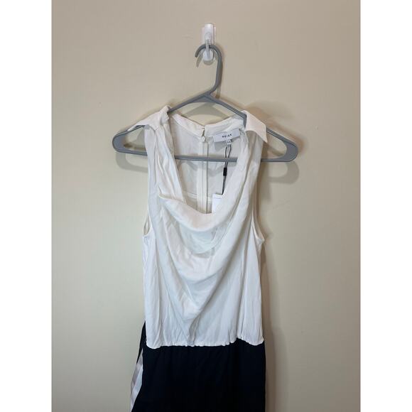 Reiss Black and White Jumpsuit - Picture 3 of 11